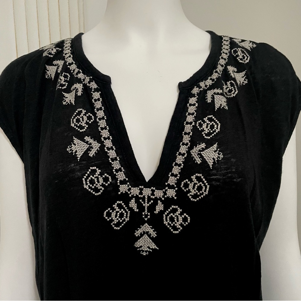 Beautiful Organic Linen Sleeveless Blouse 2XL